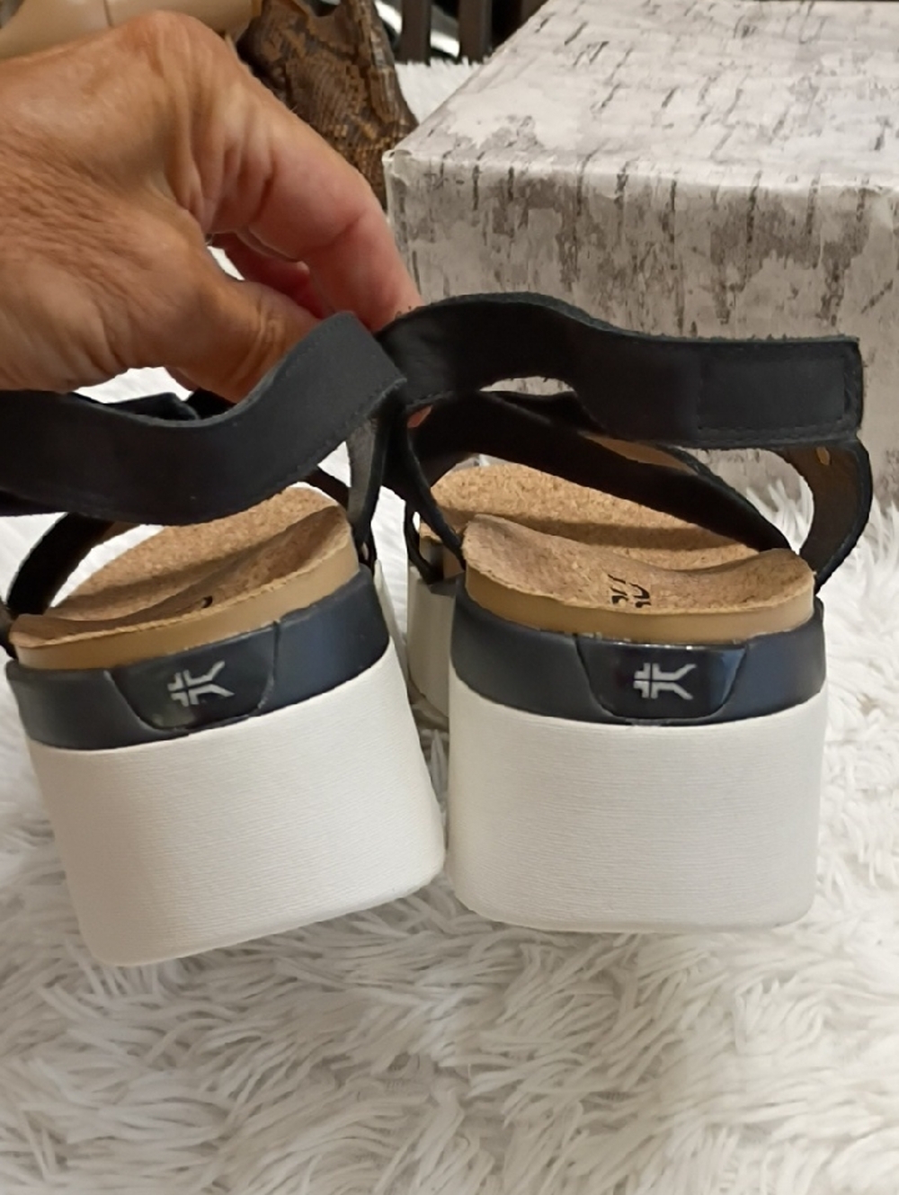 Kuru Loma Platform Orthopedic Sandals Women's Sz 11 $159 - Picture 6 of 13